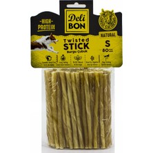 AyrStore Deri Burgu Çubuk 80 Adet Natural