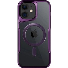 Dua Giyim Iphone 12 Kılıf Boyi Magsafe Kapak - Derin Mor