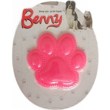 AyrStore Benny Köpek Oyuncağı Pati 9,5 x 9 cm Pembe