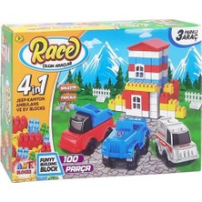 Asya Oyuncak Ant Blocks 100 Parça City Set Lego Ant011