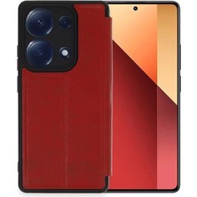 Colezium Note 13 Pro 4g Kılıf Flip Cover - Kırmızı