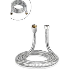 AyrStore Mur-Cell 50 cm Paslanmaz Çelik Tel Örgü Flex Şofben Bağlantı Hortumu 1410