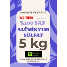 WD Türk Alüminyum Sülfat (Toz Şap) 5 kg
