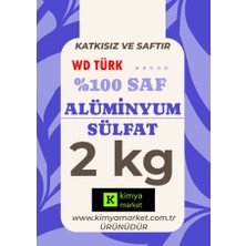 WD Türk Alüminyum Sülfat (Toz Şap) 2 kg