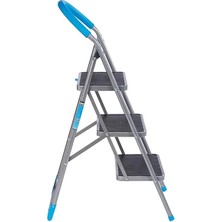 AyrStore Navex 3 Basamaklı Katlanabilir Çok Amaçlı Merdiven