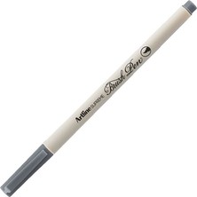 Artline Supreme İnce Fırça Uçlu Markör Kalem Gri Lv-A-Epfs-F Grey LV-A-EPFS-F (12 Li Paket)