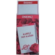 Altınyıldız Önemli Kartı 50 Yaprak Kareli MK-277 (12 Paket)