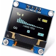 AyrStore Arduino 0.96 Inch OLED Tft LCD Ekran Modülü