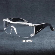 AyrStore Iş Güvenlik Gözlüğü Lazer Uv Laboratuvar Laborant Koruyucu Kaynak Gözlüğü Toz Korumalı