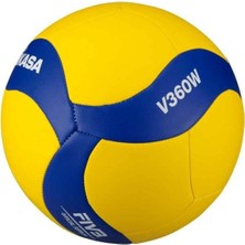 Mikasa V360W Voleybol Topu Yumuşak Dokulu Dayanıklı Tasarım Kapalı ve Açık Alan Uyumlu
