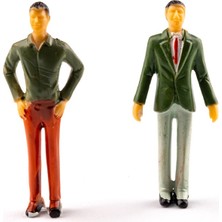 Jordania Ölçekli Mimari Maket Boyalı Erkek 1/030 60 Mm (2 Li Paket) Je01-İb1030E