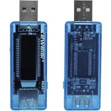AyrStore USB Voltmetre Ampermetre LED Gösterge Volt Amper Gerilim Ölçer