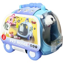 Bafix Vardem Oyuncak Taşıma Çantalı Sesli Hareketli Köpek Ve Arabalı Köpek Evi Vrd-Jnd-6802