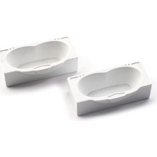 Jordania Ölçekli Mimari Maket Küvet 1/025 (2 Li Paket) Je07-B125-011