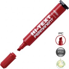 Hi-Text Hı-Text Permanent Marker ( Koli Kalemi ) Yuvarlak Uç Siyah 12 Li 830