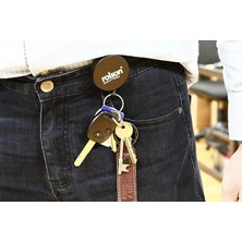 AyrStore 60109 Recoil Key Ring, Black