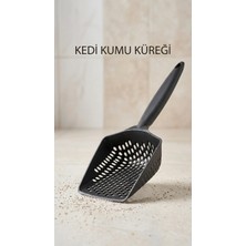 AyrStore Kedi Kumu Eleme Küreği, Çift Taraflı Tasarımıyla Kum Dağılımını Kontrol Ederken Kullanıcıyı Yormaz