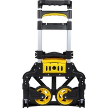AyrStore FT509 70KG Katlanır Alüminyum El Arabası + FT505 25KG Katlanır Çok Amaçlı Taşıma Sepeti