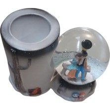 Kiddy World Kar Küresi Kalemlikli Işıklı