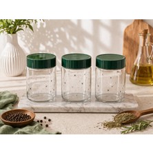 M'art Home 3 Lü Yıldız Cam Baharatlık 300 Ml.