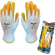 AyrStore Pn7 No:9 Sarı Nitril Eldiven