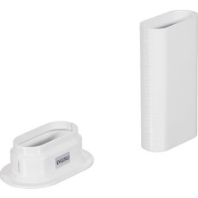 AyrStore Radyatör Boru Gizleme Aparatıikilibeyaz DGS24ERGHB11