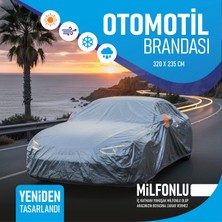 Fiat 126 Bis Ile Uyumlu Lüks Araba - Oto Branda Çift Kat Milfonlu