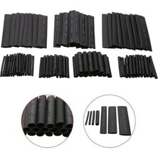 AyrStore 127 Parça Isıyla Daralan Makaron Seti - Siyah