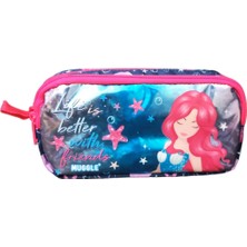  muggle kalem çantası marmaid lacivert mu-8874