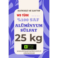 WD Türk Alüminyum Sülfat (Toz Şap) 25 kg