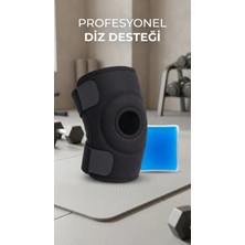 AyrStore Çapraz Destekli Sporcu Diz Korsesi Menisküs Ağrısı Için Termojel