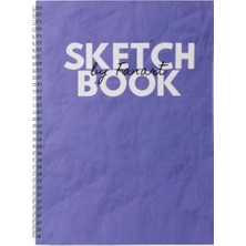 Fanart Sketch Pad Academy A4 Mavi 80 Gr Sp 50 Yaprak Eskiz Defteri F-8681