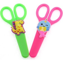 Dolphin Korumalı Makas Maskotlu Scs-131 (24 Lü Paket)