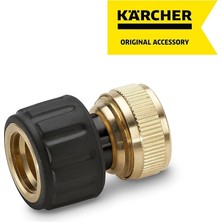 AyrStore Karcher Pirinç Hortum Bağlantı Aparatı (1/2'' ve 5/8'') Aqua Stop
