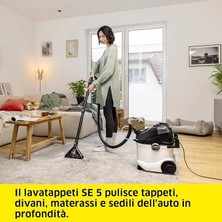 AyrStore Kärcher Se 5 Elektrikli Süpürge, Çok Fonksiyonlu 3'ü 1 Arada Ürün, Halı ve Sert Zeminler, Konforlu 2