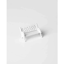 Jordania Ölçekli Mimari Maket Plastik Bank Beyaz 1/025 (2 Li Paket) Je04-By0254