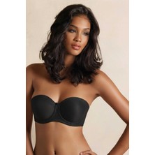 Yeni İnci Yeni Inci 1680 Kadın Straplez Desteksiz Balenli Toparlayıcı Sütyen