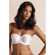 Yeni İnci Yeni Inci 1680 Kadın Straplez Desteksiz Balenli Toparlayıcı Sütyen