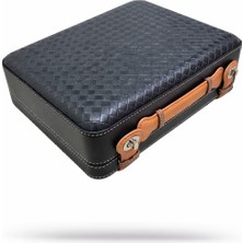 Cohiba Deri Puro 10'lu Taşıma Çantası Çakmak+ Kesme Seti EBAT:8,5X22X27CM.