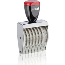 Sırdaş 1598 Numaratör Elle Çevirmeli 8 Hane 9 MM