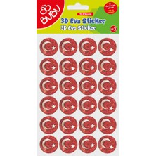  bu-bu simli eva sticker ay ve yıldız bubu-sts047