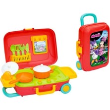 Dede Oyuncak Minnie Mouse Mutfak Set Bavulum 03479