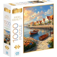 Essah Gölde Akşamüstü Puzzle 1000