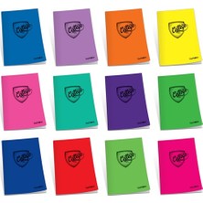 Uninote A4 College Defter Dikişli Plastik Kapak 60 Yaprak Çizgili 60/1 (12 Li Paket)