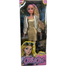 Bafix Vardem Oyuncak 29 Cm Ceketli Çizmeli Renk Saçlı Kutulu Bebek Vrd-Wg-115521-22