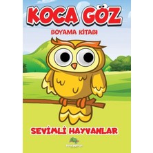 Hayat Store Koca Göz Boyama –sevimli Hayvanlar