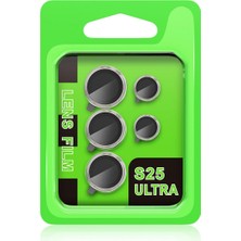 Senka Samsung Galaxy S25 Ultra Raze Metal Kamera Lens - Natural Grey