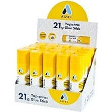 Adel Stick Yapıştırıcı Glue 21 Gram 2025 2341000010000 (24 Lü Paket)