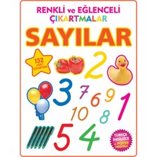 Hayat Store Renkli ve Eğlenceli Çıkartmalar - Sayılar