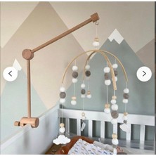 Ahşap Beşik Dönence Asma Kolu